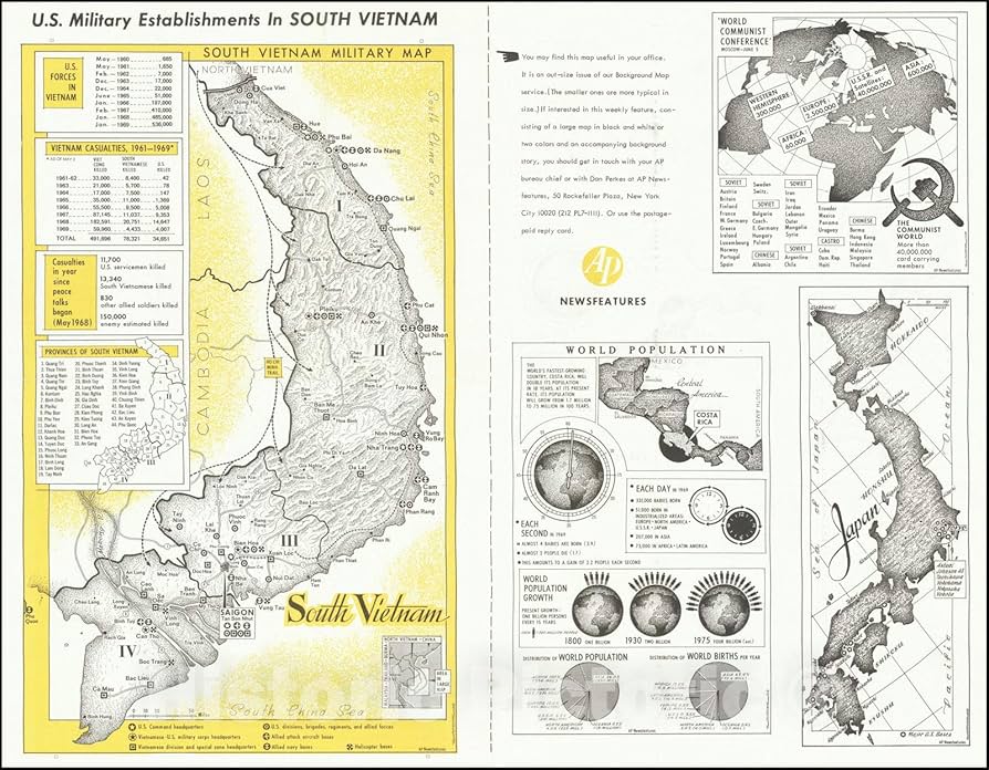 Amazon.com: Historic Map : U.S. Military Establishments in